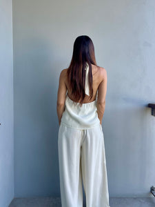 Willa Cream Halter Top