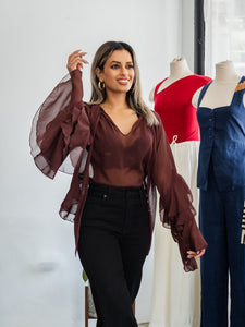 Kylie Ruffle Top