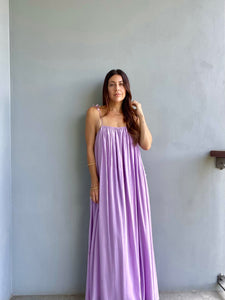 Purple Gardenia Maxi Dress