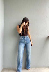 Simple Pleasures Straight Leg Jeans