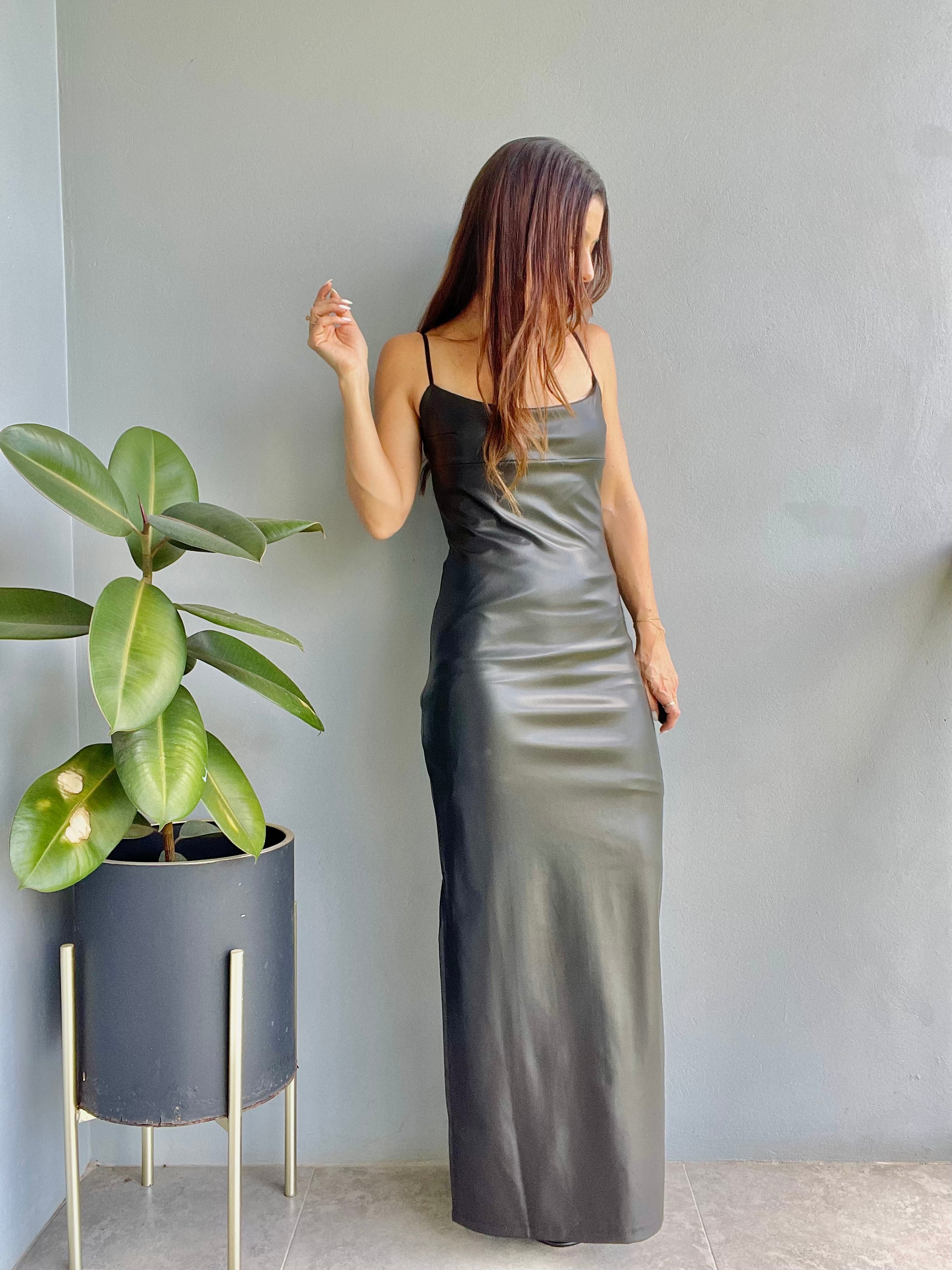 Black Vegan Leather Dress – Fly Boutique Black Vegan Leather Dress – Fly Boutique