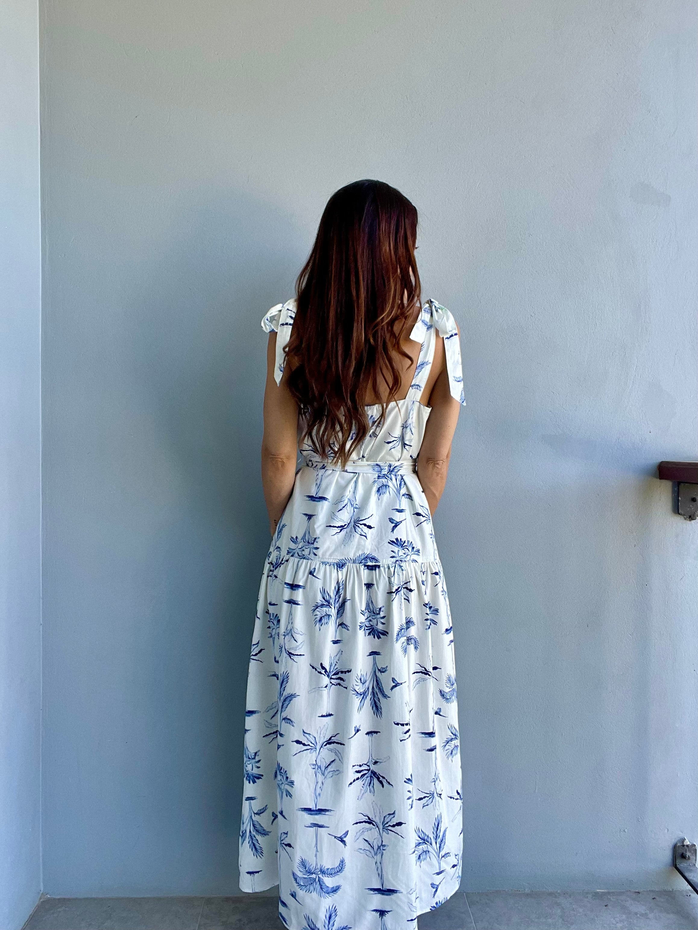 Seaside Strolls Midi Dress