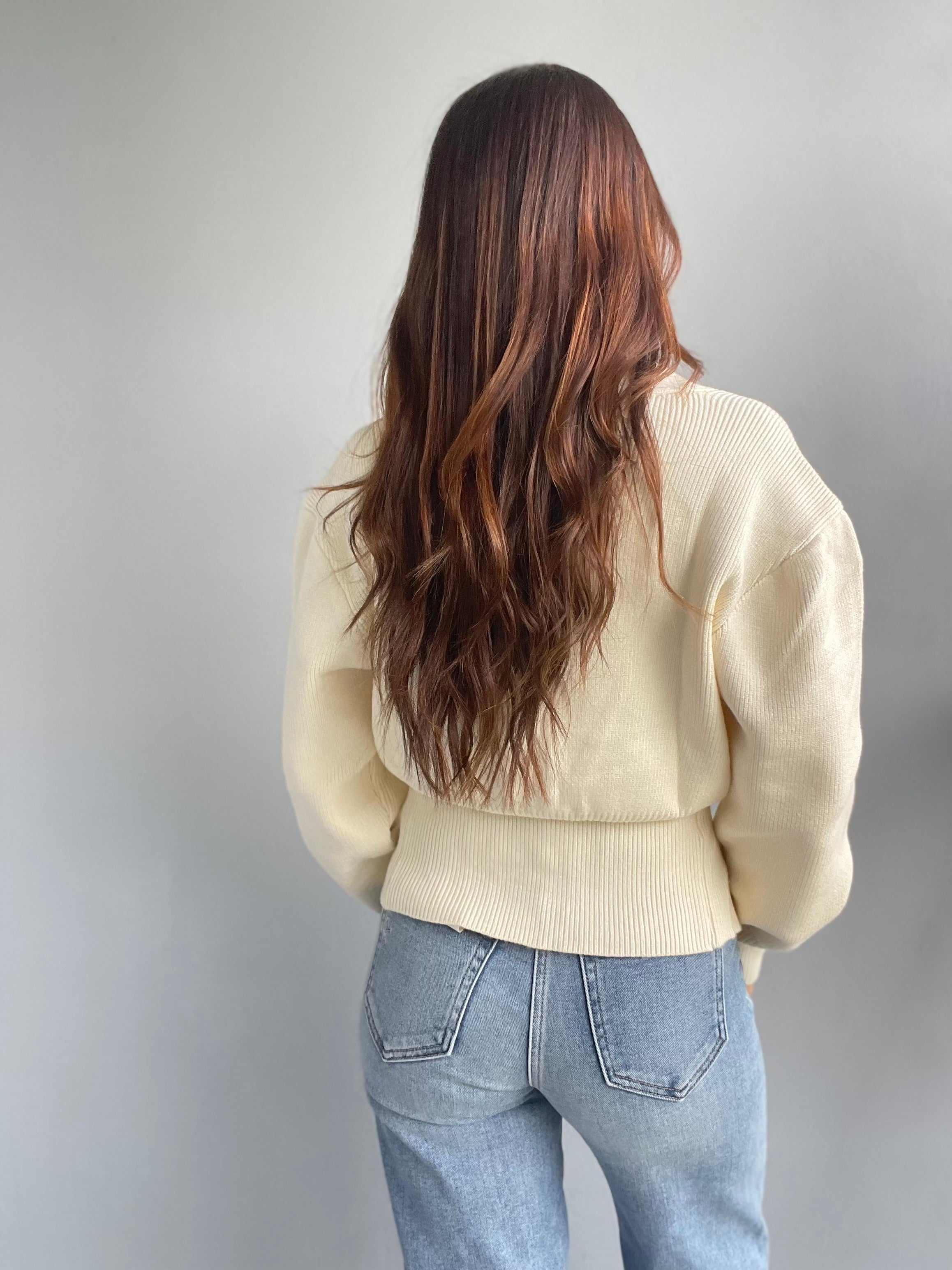 Mya Cardigan ~ Cream