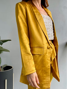 Gold Dipped Blazer