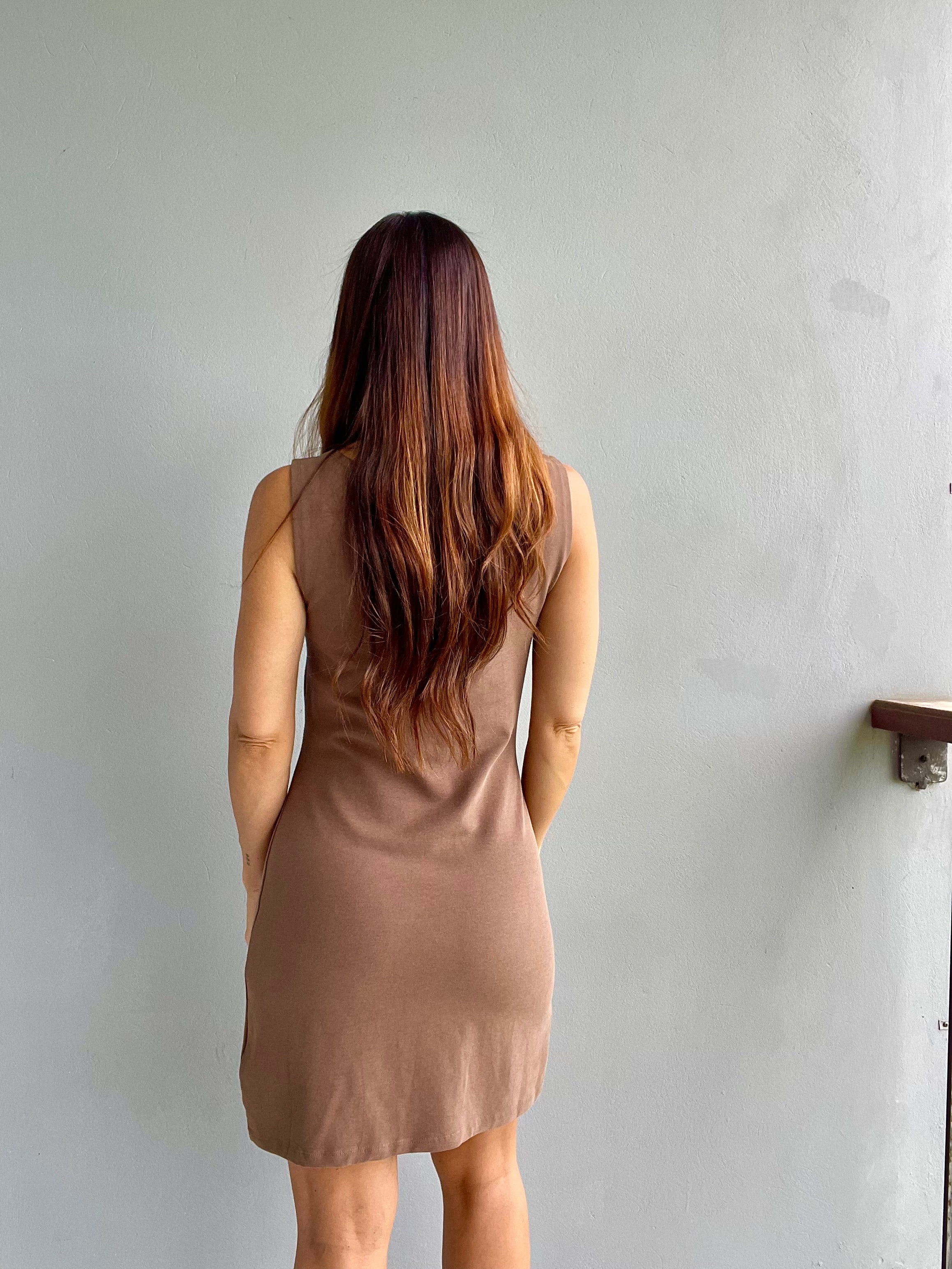 Savoy Brown Mini Dress