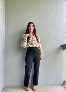 Suki High Waist Wide Leg Jeans