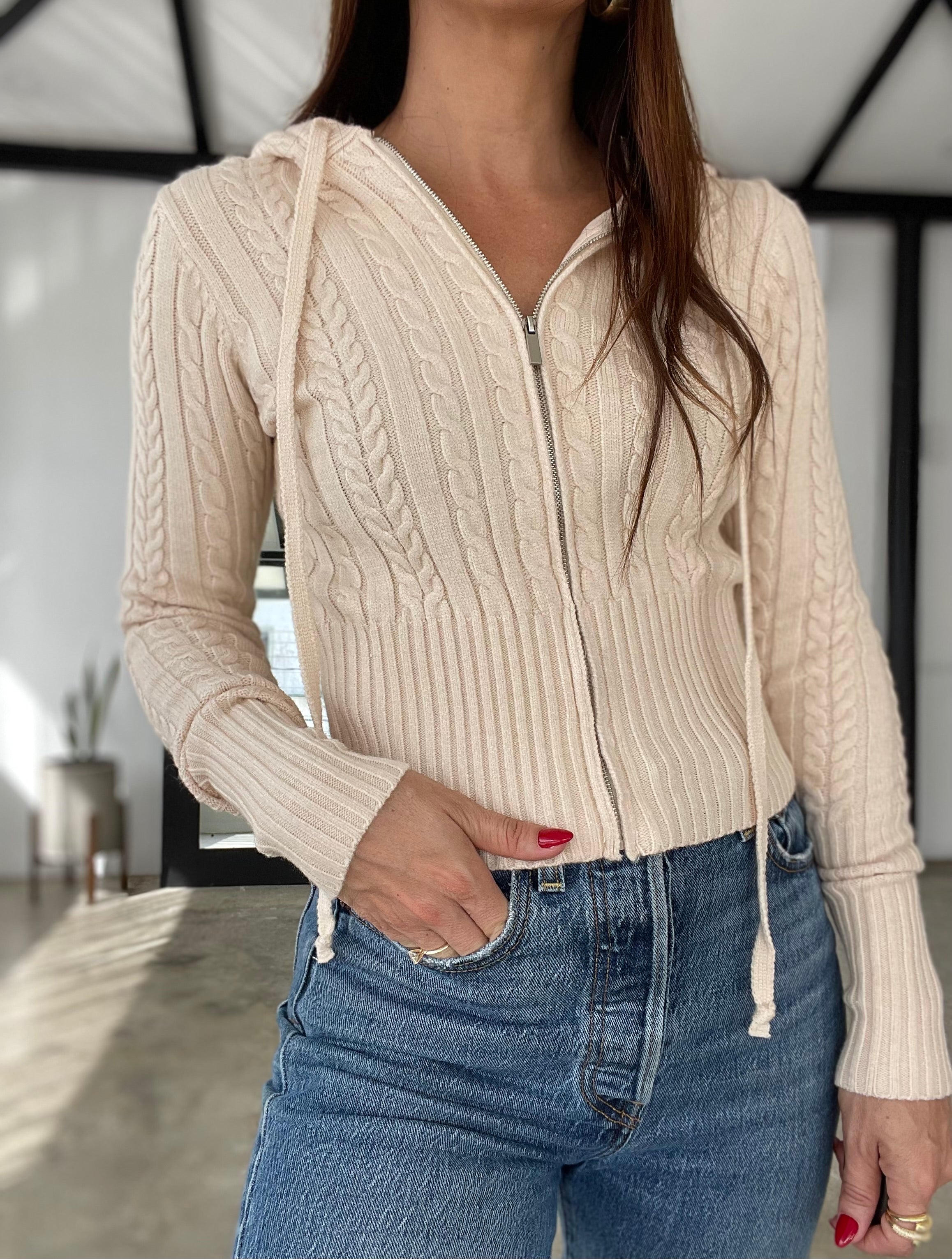 Latte Lover Knit Sweater