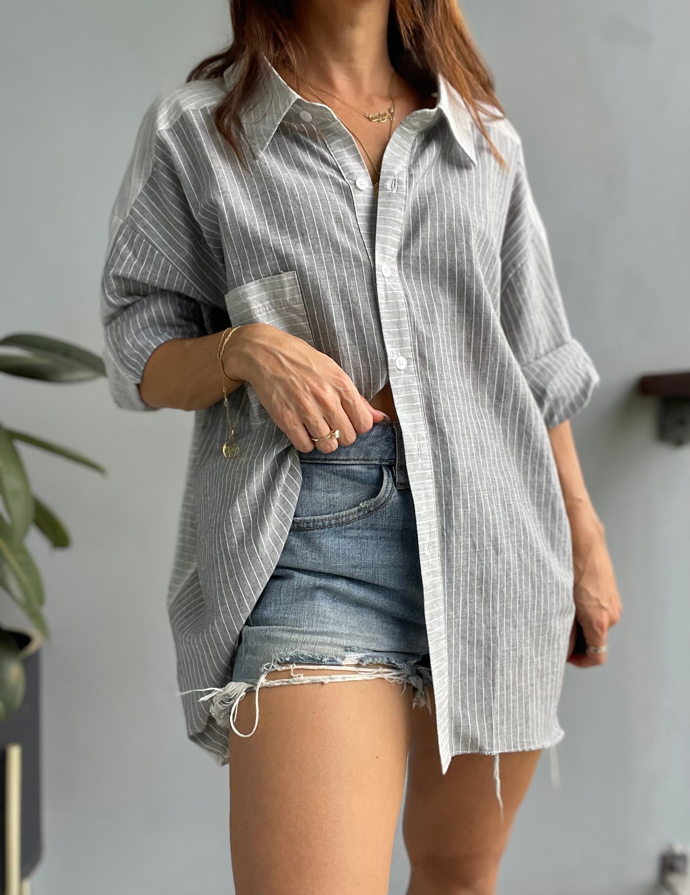 Greyhound Stripe Shirt