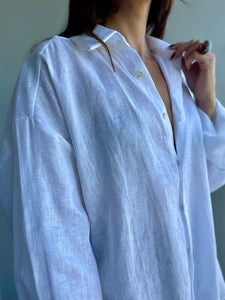 Paloma White Linen Shirt