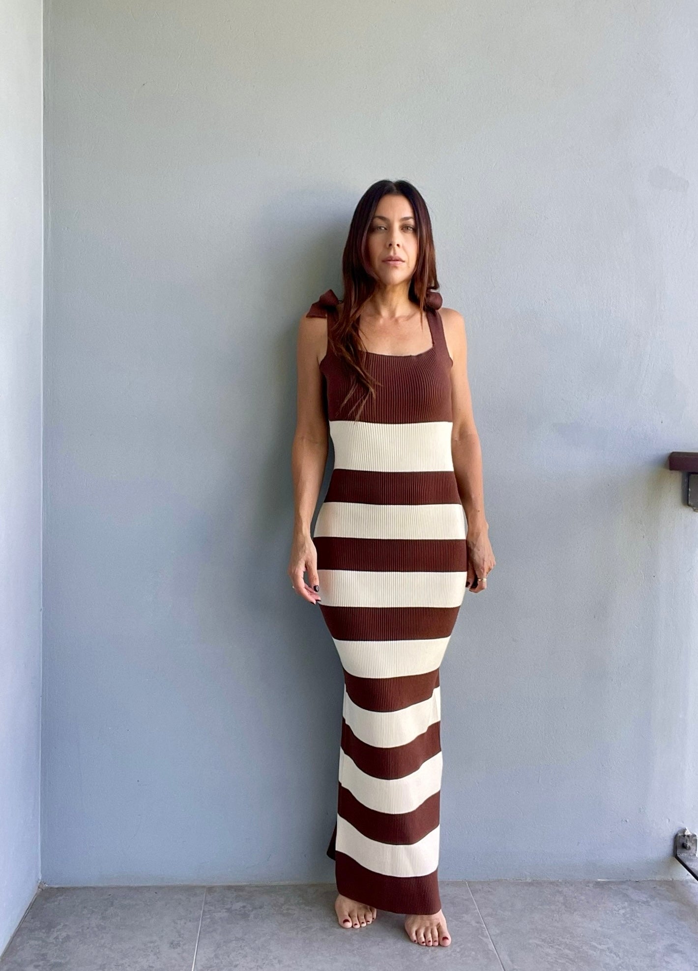 Nikki Stripe Dress