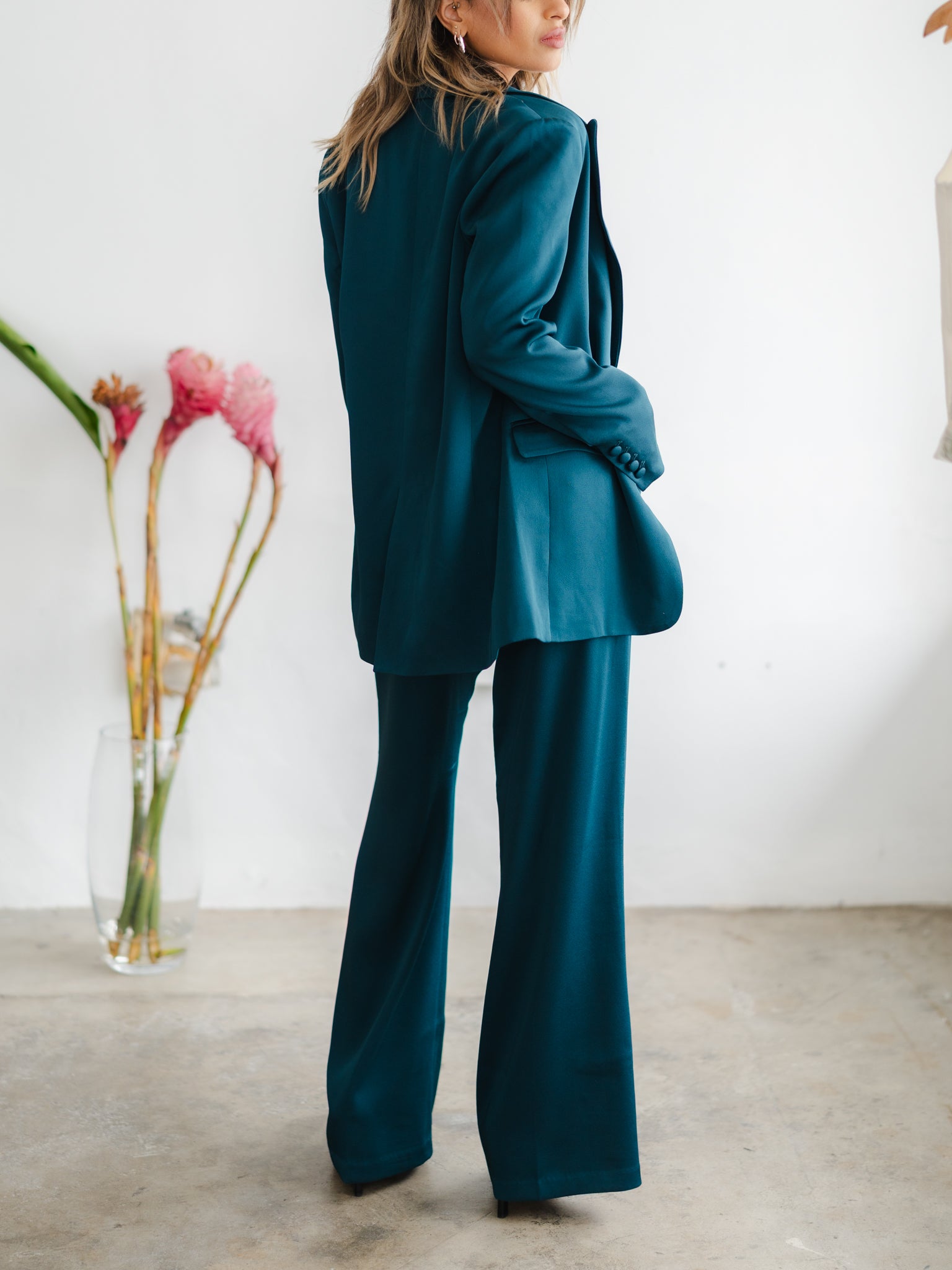 Alora Teal Trousers