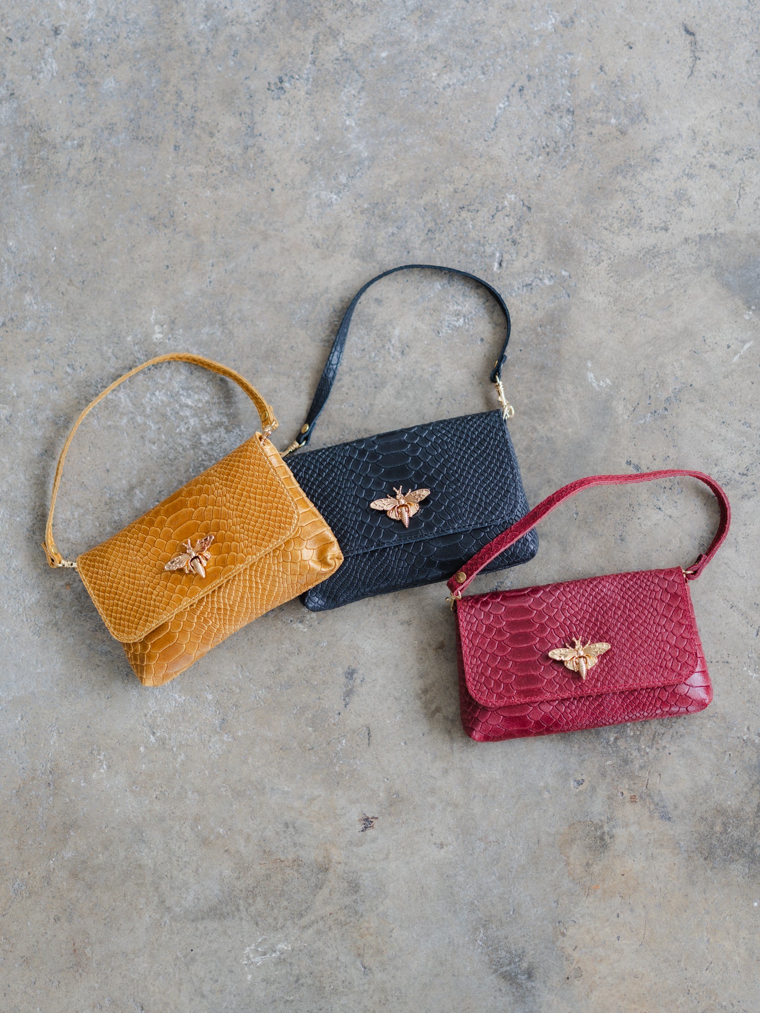 Faye Crossbody Bag ~ Burgundy