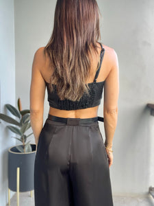 Jax Leather Crop