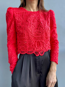 Lovestruck Crochet Top