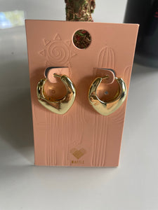 Round Huggie Earrings