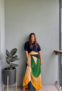 Tropical Desert Maxi Skirt