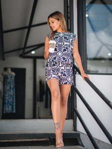 San Marino Printed Shorts