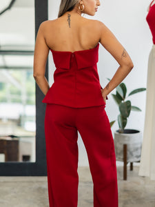 Tilly Red Pants